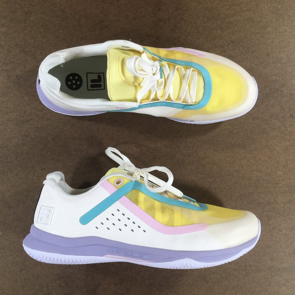 Fila Volley Burst 2 Pickleball Court Shoes Womens Size 12 Multi-Color 5PM02005
